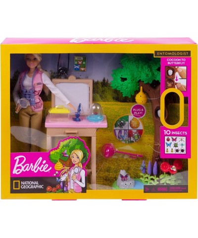 Entomologist Doll and Playset Blonde with 20+ Accessories Inspired by National Geographic $90.43 Doll Playsets