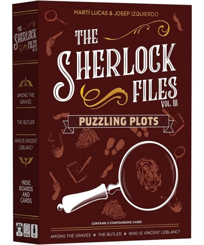 The Sherlock Files: Puzzling Plots Brown $45.19 Board Games