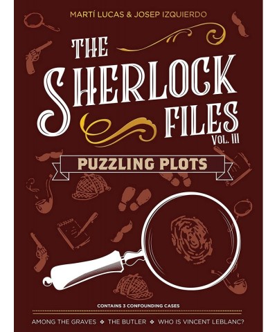 The Sherlock Files: Puzzling Plots Brown $45.19 Board Games