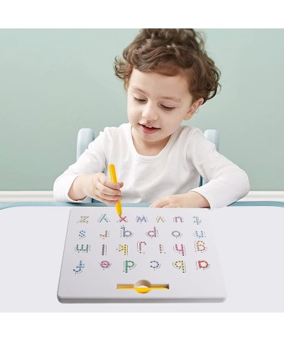 Magnetic Letters Alphabet Tracing Board Double-Sided ABC Learning Uppercase Lowercase Educational Magnets Toy Handwriting Pra...