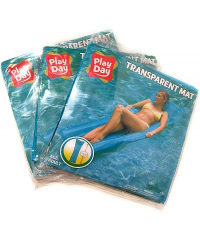 Transparent Mat Pool Float (Blue) $17.31 Swimming Pool & Outdoor Water Toys