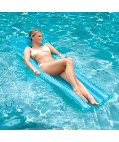 Transparent Mat Pool Float (Blue) $17.31 Swimming Pool & Outdoor Water Toys