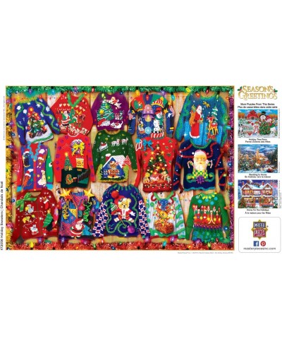 1000 Piece Christmas Jigsaw Puzzle - Holiday Sweaters - 19.25"x26.75 $34.21 Jigsaw Puzzles