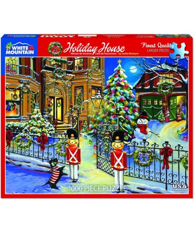 Puzzles Holiday House 1000 Piece Jigsaw Puzzle $34.79 Jigsaw Puzzles