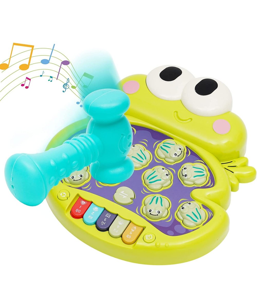 Hammer Frog Toys with Piano Music Simulate Animal Calls Interactive Pounding Toy for Early Developmental Learning Ideal Stem ...