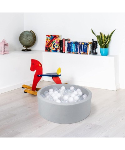 Small Memory Foam Ball Pit for Kids Soft Ball Pool Round Ball Pit for Toddlers Play(Balls are NOT Included) $83.78 Kids' Ball...