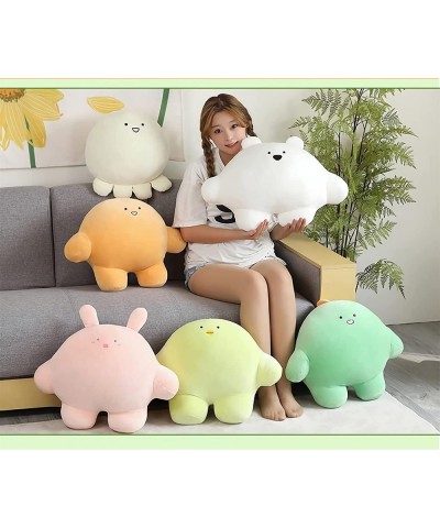 Large Fat Cartoon Cute White Bear Dinosaur Plush Stuffed Animal Body Pillow Super Soft Hug Toy Gift The Child's Sleeping Kawa...