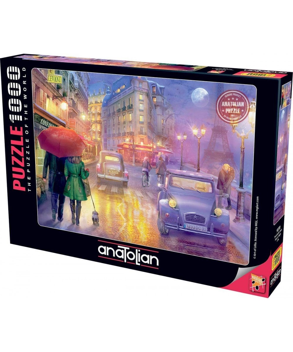 Puzzle - Paris at Night 1000 Piece Jigsaw Puzzle 1070 Multicolor $33.16 Jigsaw Puzzles