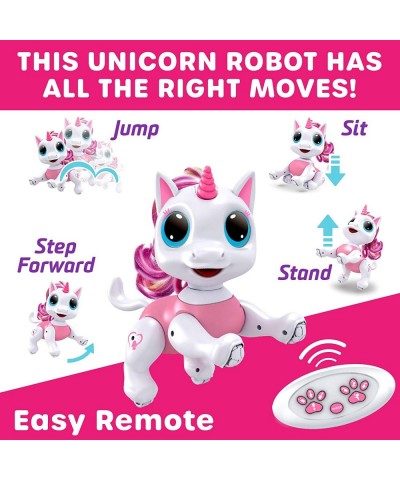 Robo Pets Unicorn Toy for Girls and Boys - Remote Control Robot Toy with Interactive Hand Motion Gestures STEM Toy Program Tr...