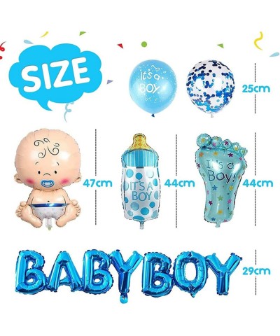 Baby Shower Decorations for Boy Baby Shower Balloons for Boy It's A Boy Decorations for Baby Shower Baby Boy Balloons Baby Bo...