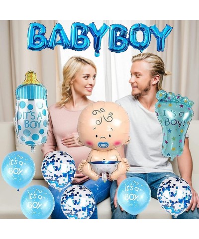 Baby Shower Decorations for Boy Baby Shower Balloons for Boy It's A Boy Decorations for Baby Shower Baby Boy Balloons Baby Bo...