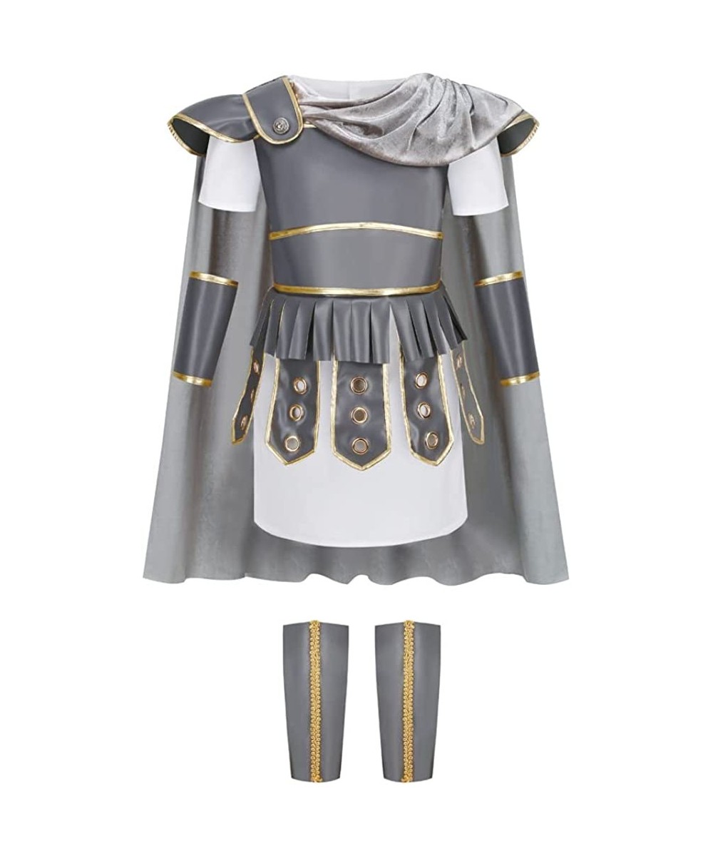 Kids Warrior Costume Halloween Boys Roman Soldier Gladiator Viking Medieval Historical Role Playing Party 4-11Y $58.79 Kids' ...