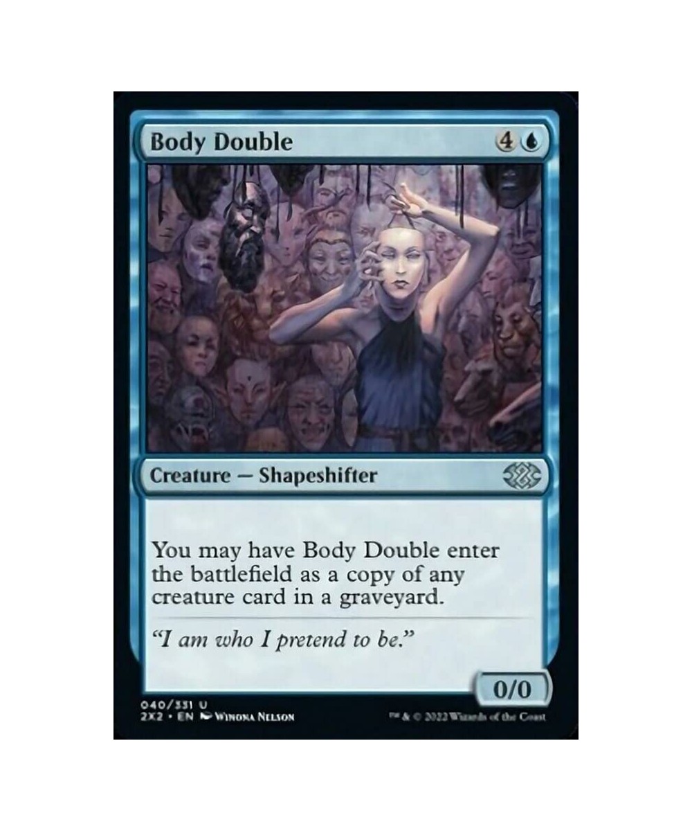 Magic: the Gathering - Body Double (040) - Foil - Double Masters 2022 $11.08 Trading Cards & Accessories