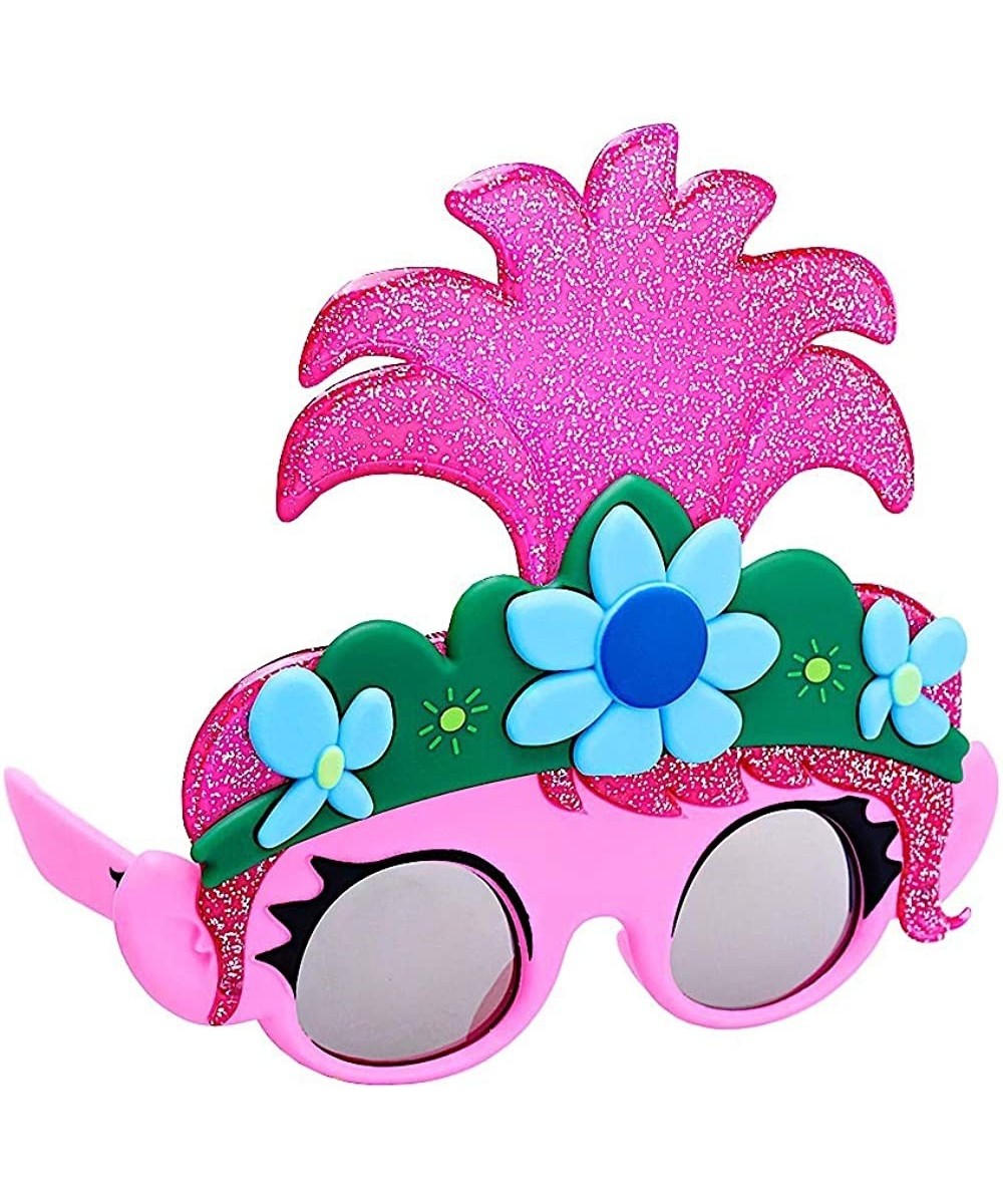 Licensed Trolls World Tour Poppy Shades Costume Party Favor Sunglasses UV400 Pink $16.64 Kids' Dress-Up Accessories