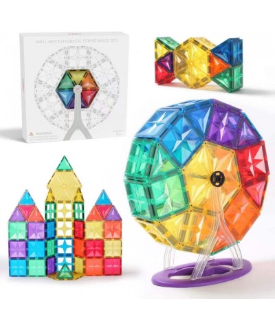 Magnetic Tiles Ferris Wheel Model Building Set Magnet Tiles Magnetic Blocks Stem DIY Children Toys for Kids Ages 3 4 5 6 8 10...