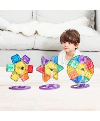 Magnetic Tiles Ferris Wheel Model Building Set Magnet Tiles Magnetic Blocks Stem DIY Children Toys for Kids Ages 3 4 5 6 8 10...