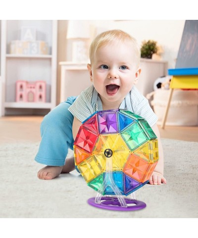 Magnetic Tiles Ferris Wheel Model Building Set Magnet Tiles Magnetic Blocks Stem DIY Children Toys for Kids Ages 3 4 5 6 8 10...