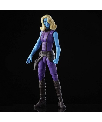 Marvel Legends Series 6-inch Scale Action Figure Toy Heist Nebula Premium Design 1 Figure 1 Accessory and 2 Build-a-Figure Pa...