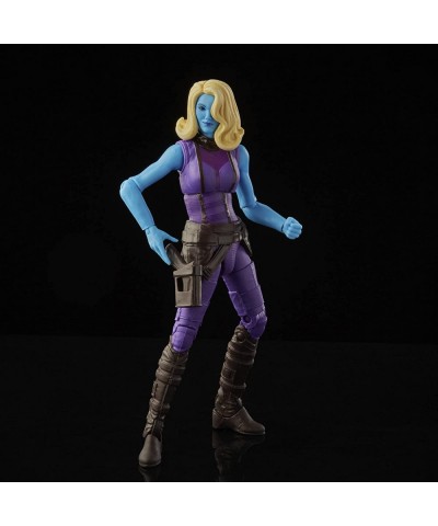 Marvel Legends Series 6-inch Scale Action Figure Toy Heist Nebula Premium Design 1 Figure 1 Accessory and 2 Build-a-Figure Pa...