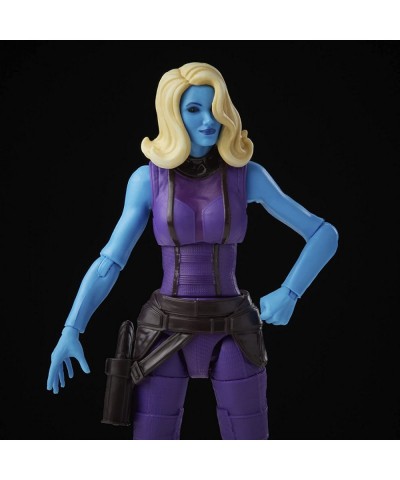 Marvel Legends Series 6-inch Scale Action Figure Toy Heist Nebula Premium Design 1 Figure 1 Accessory and 2 Build-a-Figure Pa...