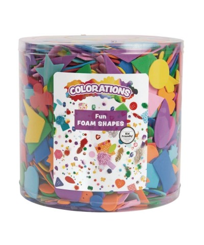 Bucket of Fun Foam Shapes Multicolor Arts and Crafts Material for Kids (1/2 lb.) $31.94 Kids' Drawing & Writing Boards