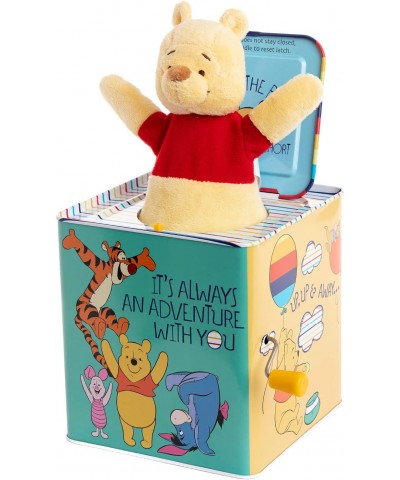 Disney Baby Winnie The Pooh Jack-in-The-Box - Musical Toy for Babies Multi 6.5" & Disney Baby Winnie The Pooh and Friends Stu...