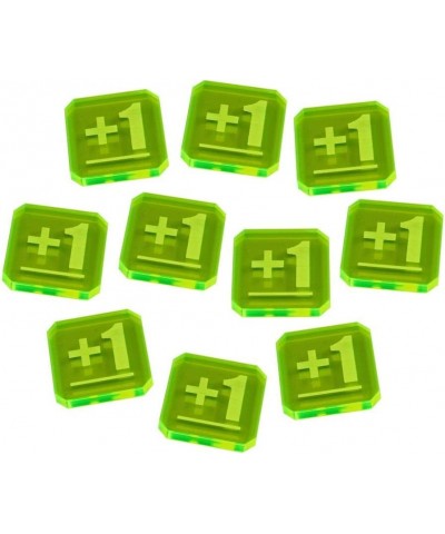 Plus One Tokens Compatible with WHv9 Fluorescent Green (10) $29.60 Game Accessories