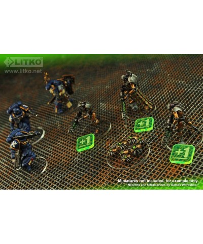 Plus One Tokens Compatible with WHv9 Fluorescent Green (10) $29.60 Game Accessories