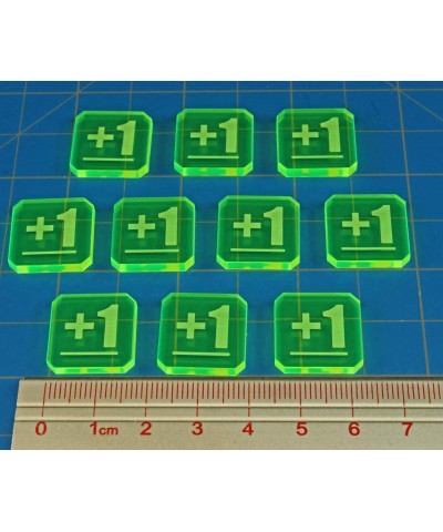 Plus One Tokens Compatible with WHv9 Fluorescent Green (10) $29.60 Game Accessories