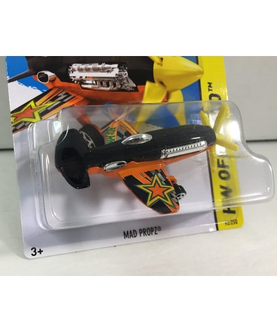 2015 HW Off-Road Mad Propz (Airplane) 92/250 Black and Orange $24.59 Kids' Play Airplanes