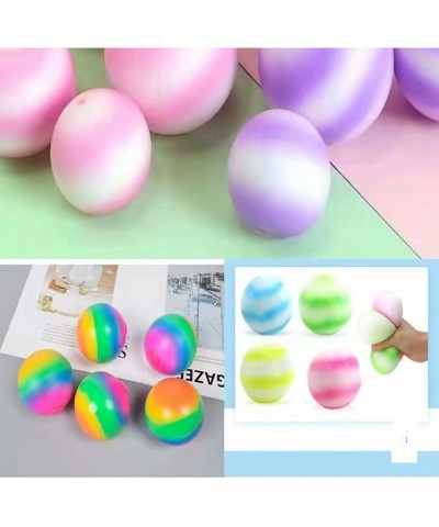 Nee doh Stress Ball Super Rrainbow Ball Color Changing Easter Party Favor Gifts for Children Stress Relief Fidget Balls to Re...