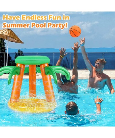 Swimming Pool Basketball Hoop Water Pool Toys for Kids 8-12 3-10 4-8 Year Old Inflatable Summer Outdoor Toys Outside Lake Poo...