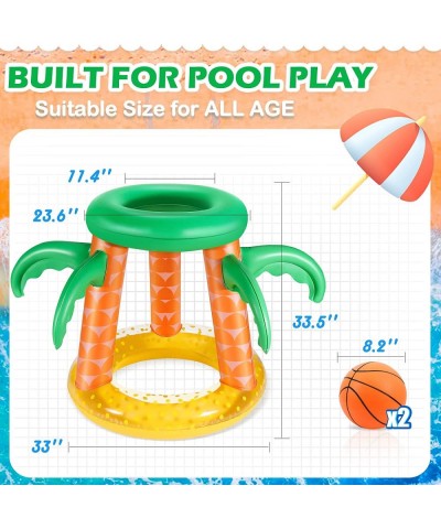 Swimming Pool Basketball Hoop Water Pool Toys for Kids 8-12 3-10 4-8 Year Old Inflatable Summer Outdoor Toys Outside Lake Poo...