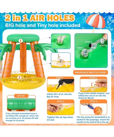 Swimming Pool Basketball Hoop Water Pool Toys for Kids 8-12 3-10 4-8 Year Old Inflatable Summer Outdoor Toys Outside Lake Poo...