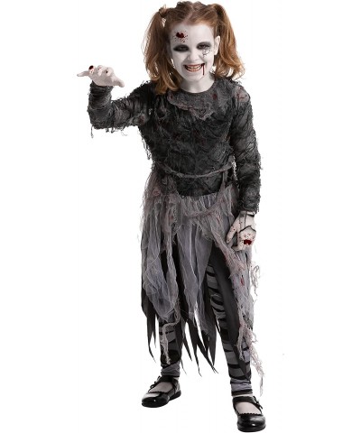 Bandage Zombie Girl Costume for Halloween Dress Up Party Role Playing Themed Parties $43.28 Kids' Costumes