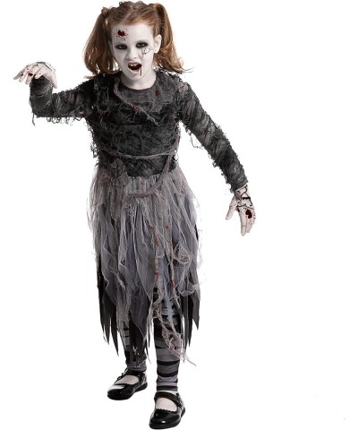 Bandage Zombie Girl Costume for Halloween Dress Up Party Role Playing Themed Parties $43.28 Kids' Costumes