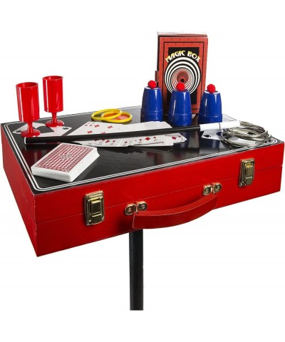 Magic Wooden Table and Carry Case – Over 200 Magic Tricks for Kids Black $63.54 Magic Kits & Accessories