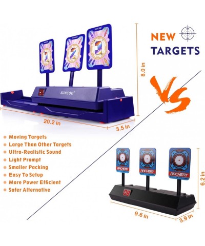 Running Shooting Targets Electronic Scoring Auto Reset Digital Targets for Nerf Guns Toys Christmas Stocking Stuffer Gift Ide...