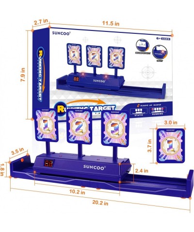 Running Shooting Targets Electronic Scoring Auto Reset Digital Targets for Nerf Guns Toys Christmas Stocking Stuffer Gift Ide...