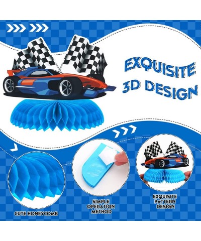 12 Pieces Race Car Two Fast Honeycomb Centerpieces Two Fast Birthday Party Supplies Cars Birthday Decorations Car Party Favor...