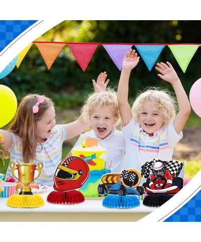 12 Pieces Race Car Two Fast Honeycomb Centerpieces Two Fast Birthday Party Supplies Cars Birthday Decorations Car Party Favor...