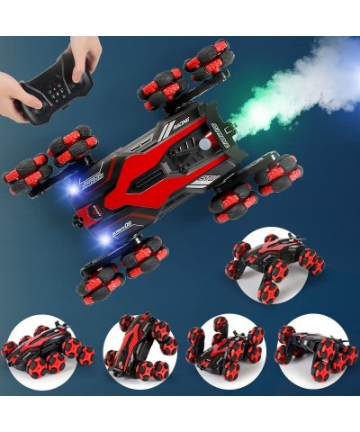 RC Cars for Kids Boy Toys 8 Wheels Stunt Car Remote Control Car 2.4GHZ 4WD 360° Flip Rotating Indoor Outdoor Toys for Boys Bi...