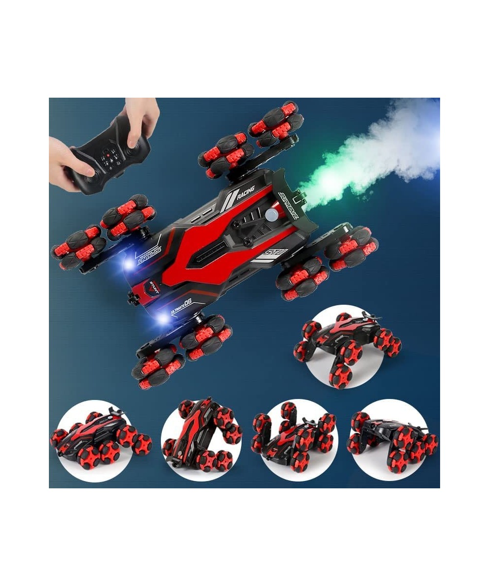 RC Cars for Kids Boy Toys 8 Wheels Stunt Car Remote Control Car 2.4GHZ 4WD 360° Flip Rotating Indoor Outdoor Toys for Boys Bi...