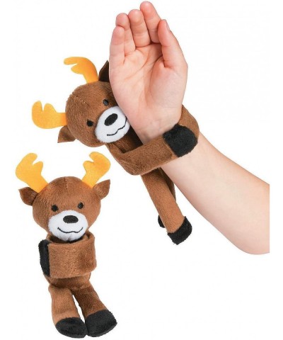 Plush Hugging Reindeer for Christmas - Jewelry - Bracelets - Slap Bracelets - Christmas - 12 Pieces $52.94 Kids' Dress-Up Acc...