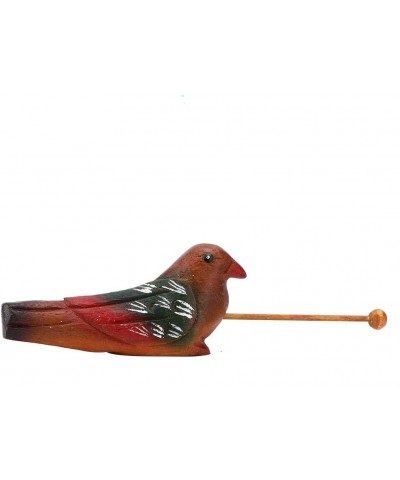 Magpie Shaped Musical Toy Bird Call Whistle for Kids Toy Wooden Sculpture Figurine Craft Gift Desktop Ornament Room Decor $22...