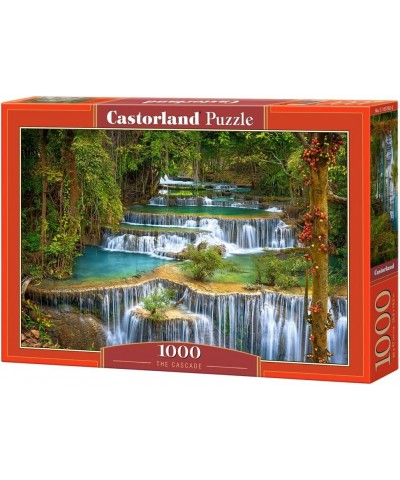 1000 Piece Jigsaw Puzzle The Cascade Waterfall Puzzle of Nature Oasis of Calm Relaxing and Calming Place Adult Puzzle C-10378...