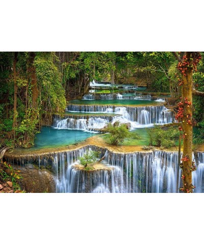 1000 Piece Jigsaw Puzzle The Cascade Waterfall Puzzle of Nature Oasis of Calm Relaxing and Calming Place Adult Puzzle C-10378...