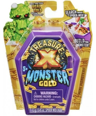 Lot of 2 Treasure X Monster Gold Mini Mystery Coffin 8 Levels $41.24 Play Figure Playsets