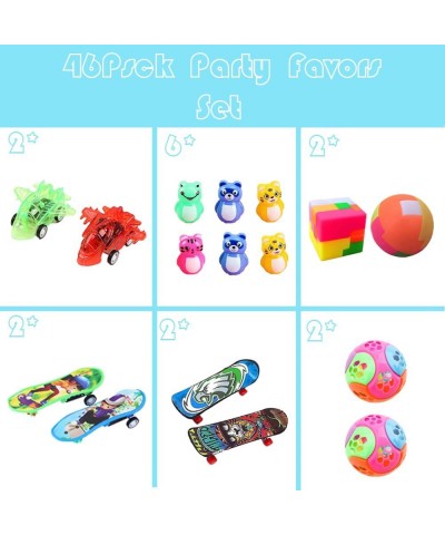 46PCS Party Favors for Kids 4-8 8-12 Toy Assortment Bundle for Classroom Rewards Carnival Prizes Birthday Party Toys Pinata F...