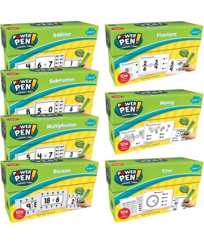 Teacher Created Resources Power Pen Learning Math Quiz Cards - Set of 7 $124.96 Electronic Learning & Education Toys